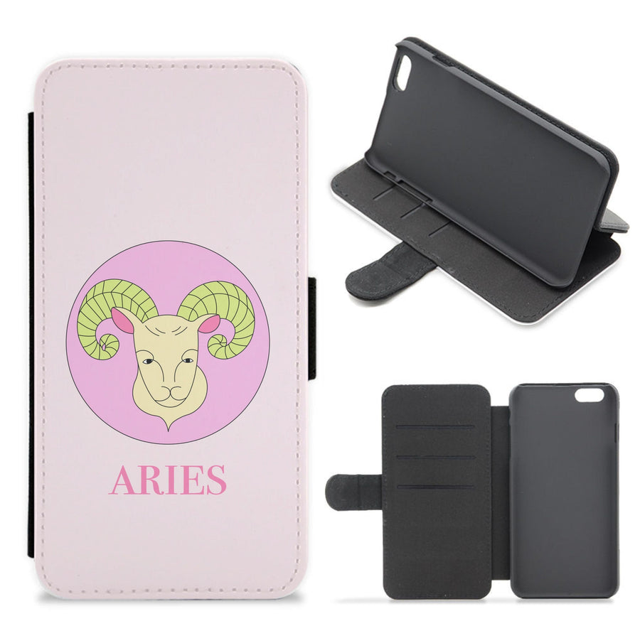 Aries - Tarot Cards Flip / Wallet Phone Case