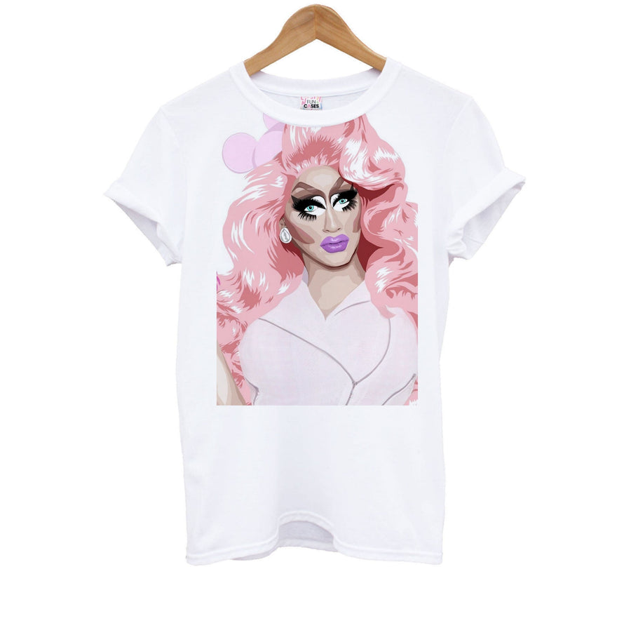 White Trixie Mattel - RuPaul's Drag Race Kids T-Shirt