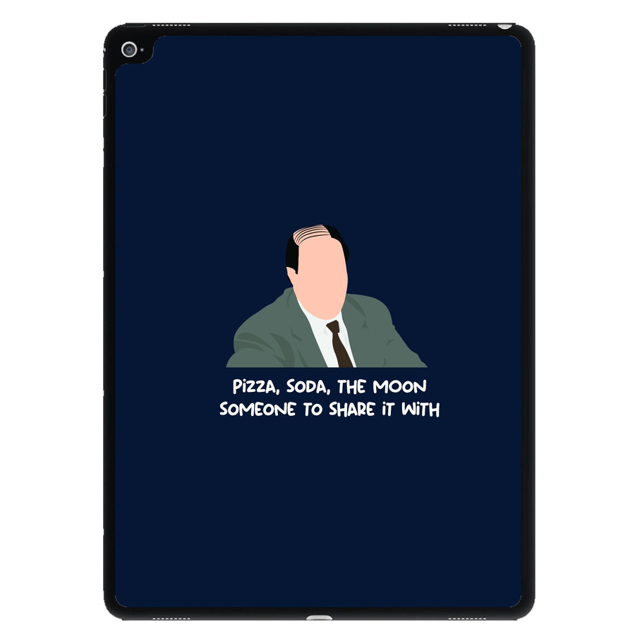 Pizza, Soda, The Moon - The Office iPad Case