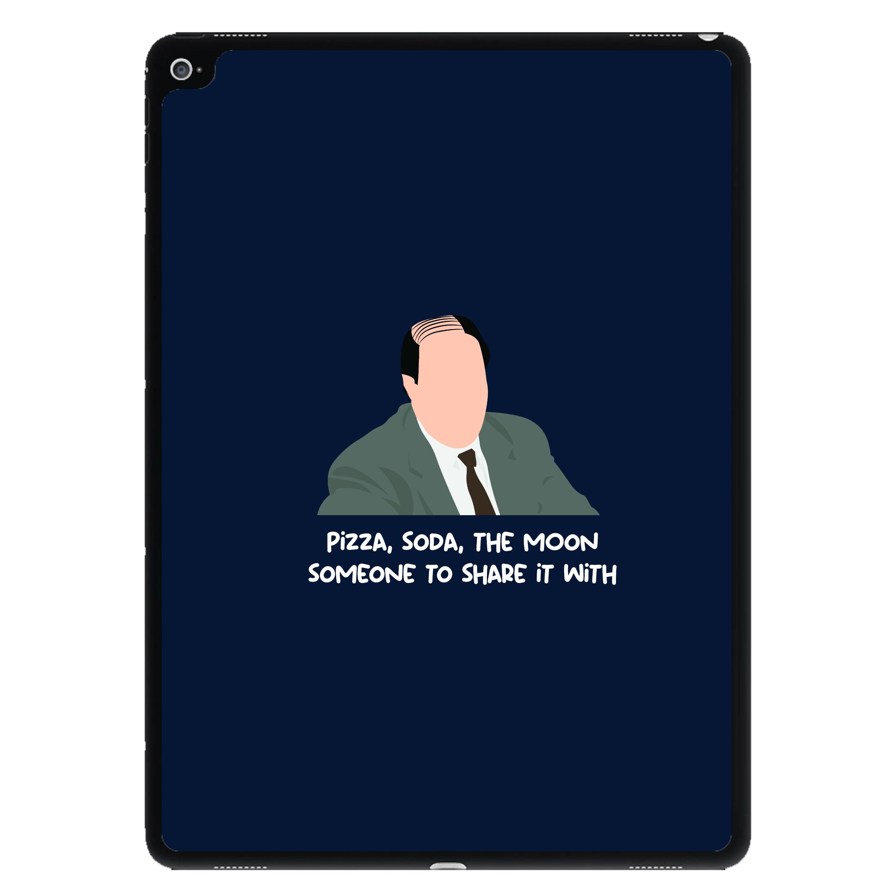 Pizza, Soda, The Moon iPad Case