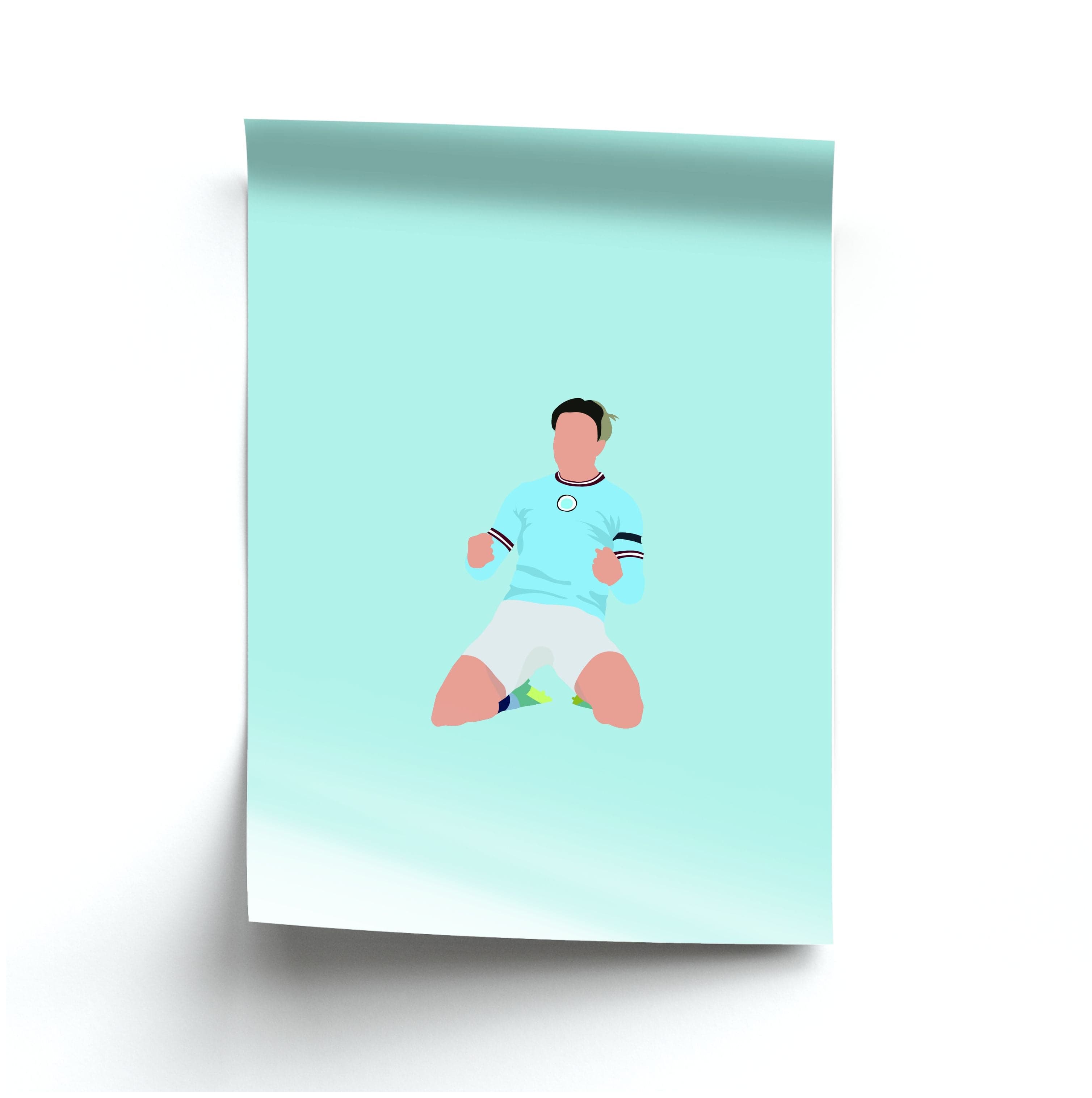 Grealish - Football Poster