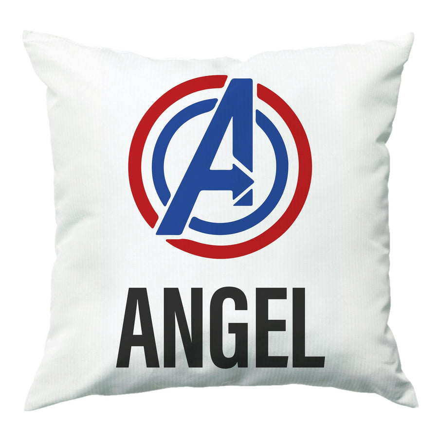 Avengers Symbol - Personalised Marvel Cushion