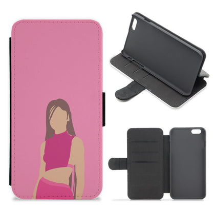 Crop Top - Zendaya Flip / Wallet Phone Case