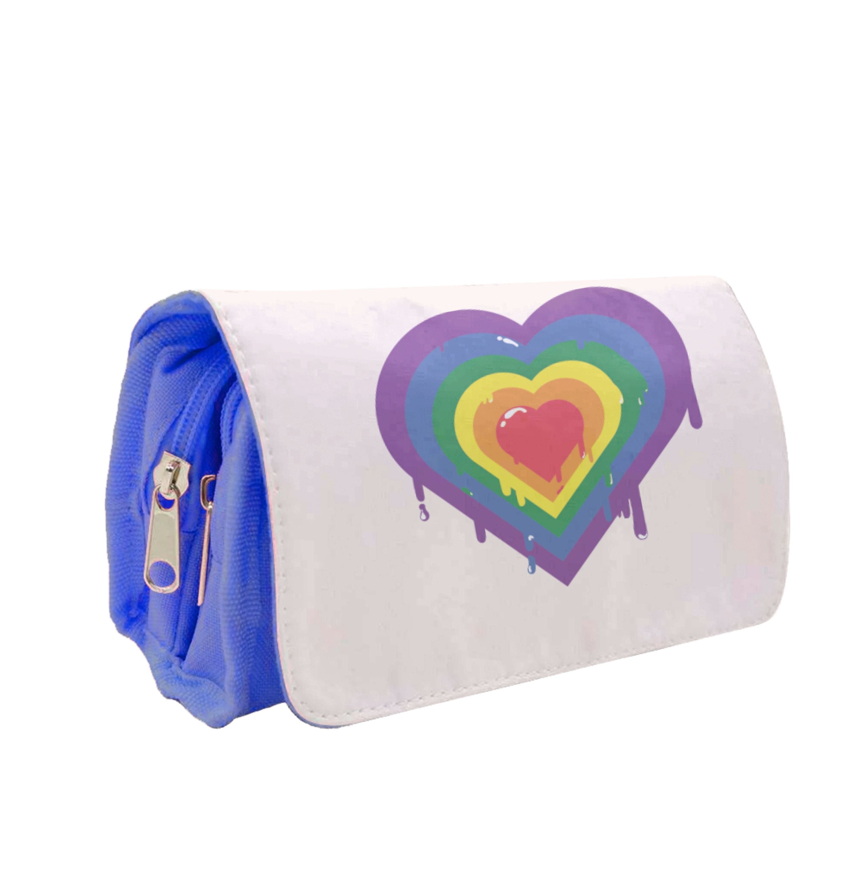 Dripped heart - Pride Pencil Case