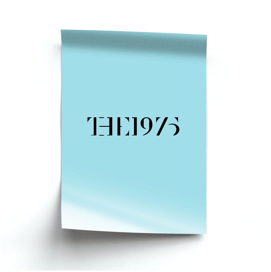 The 1975 Text  Poster
