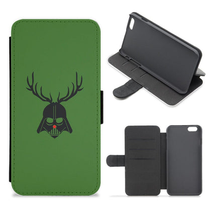 Christmas Darth Vader Flip / Wallet Phone Case