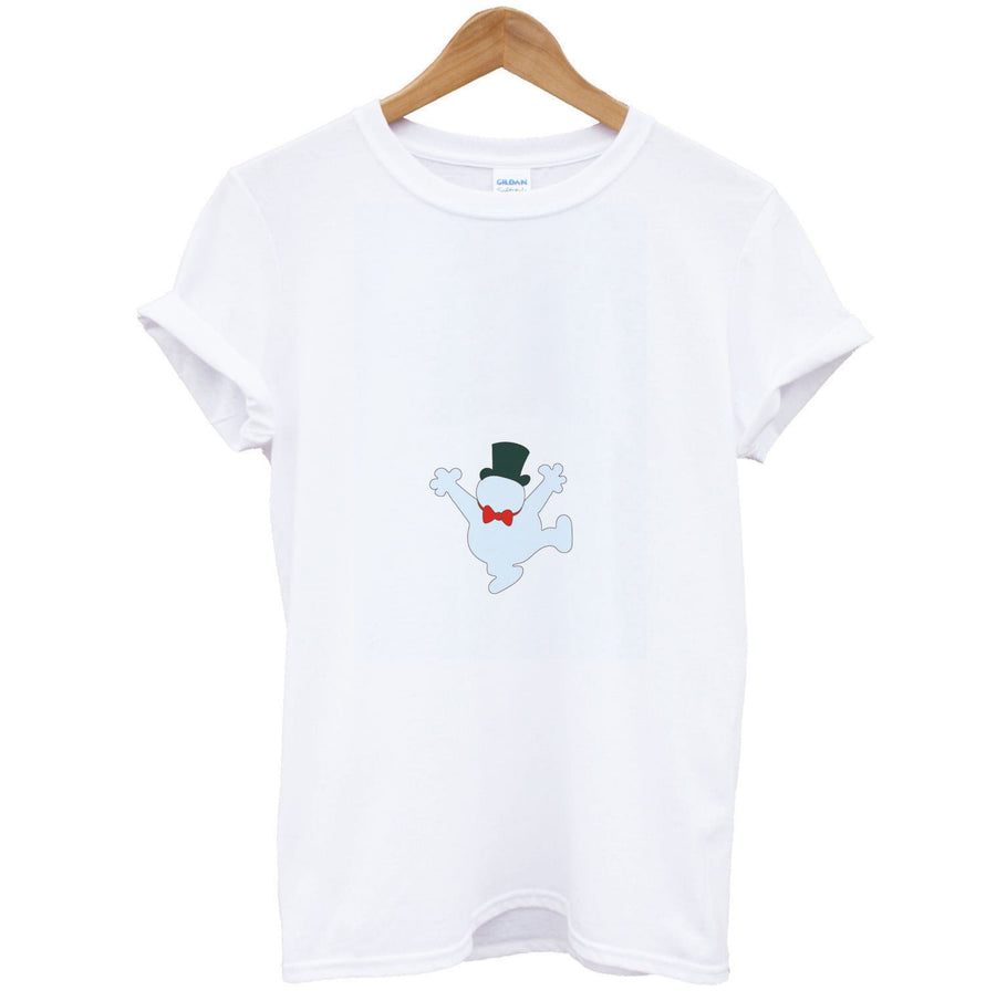 Outline - Frosty The Snowman T-Shirt