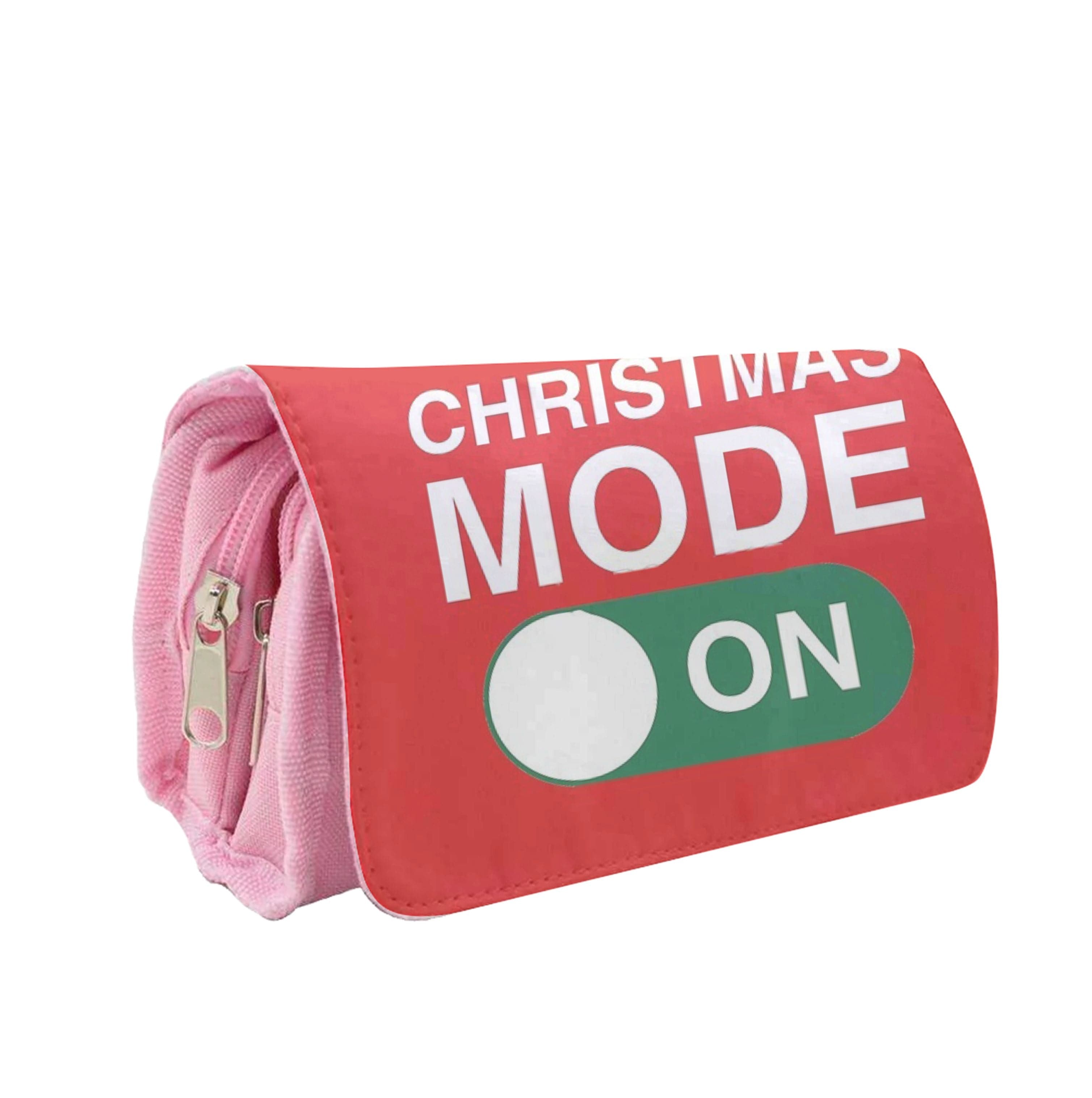 Christmas Mode On Pencil Case