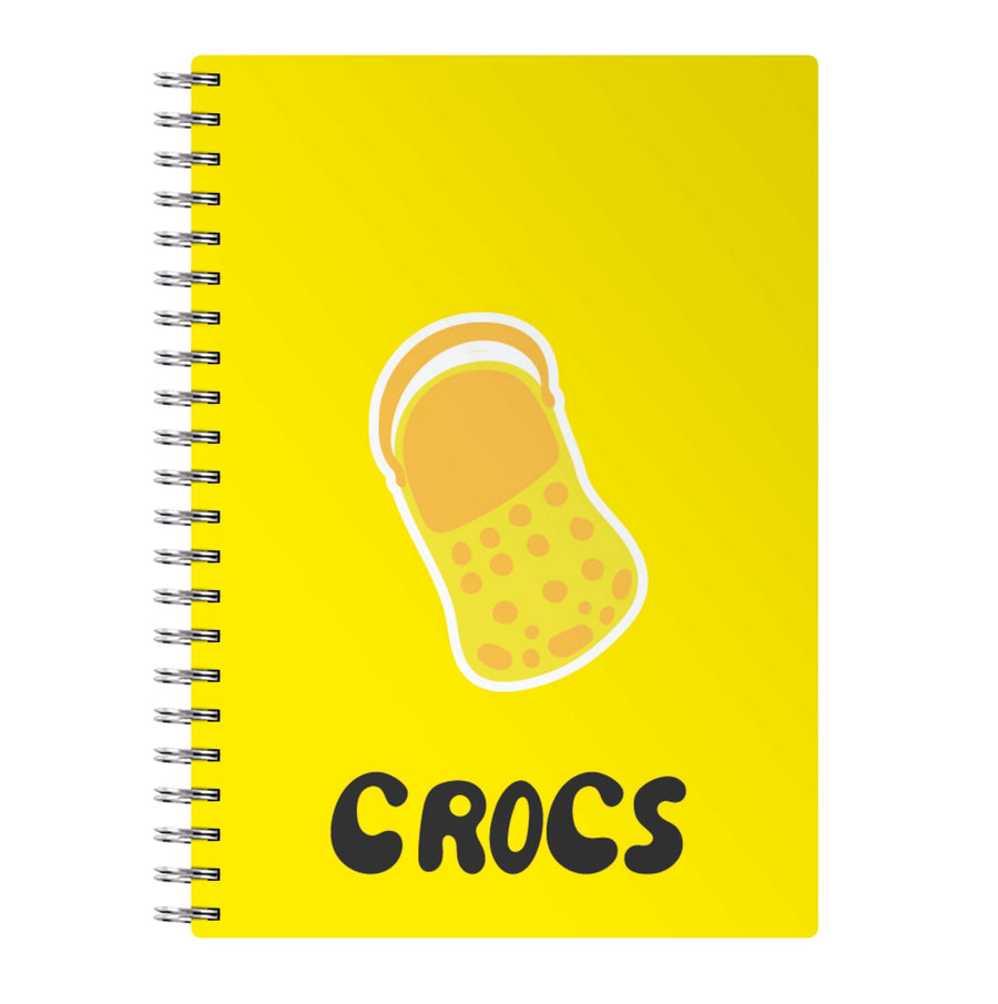 Yellow - Crocs Notebook