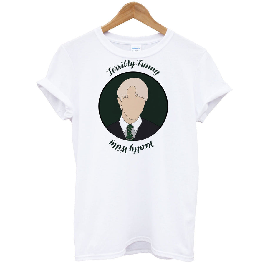 Terribly Funny, Really Witty Draco Malfoy - Harry Potter T-Shirt