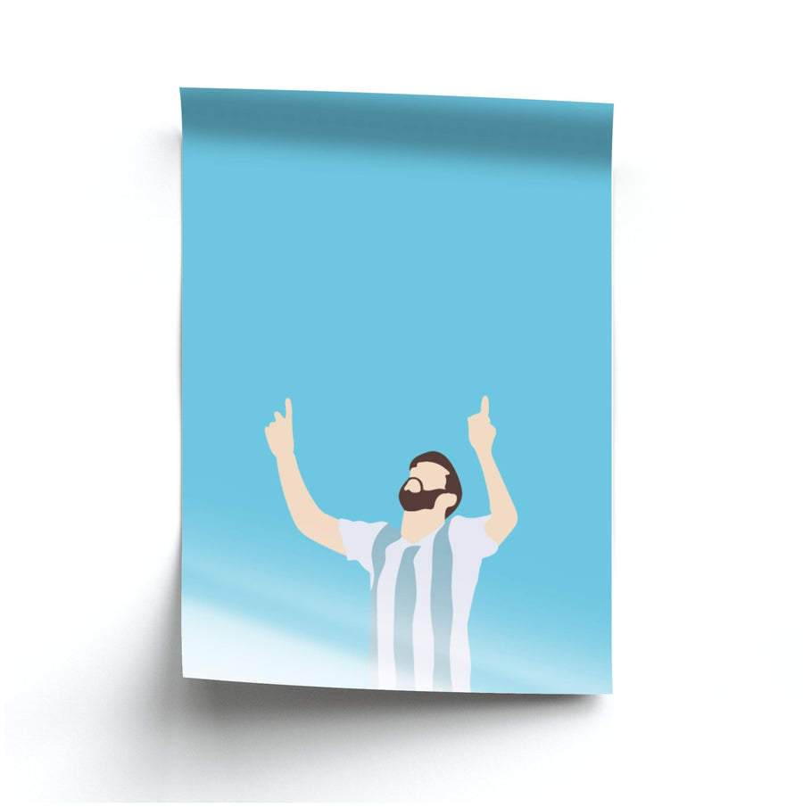 Argentina - Messi Poster