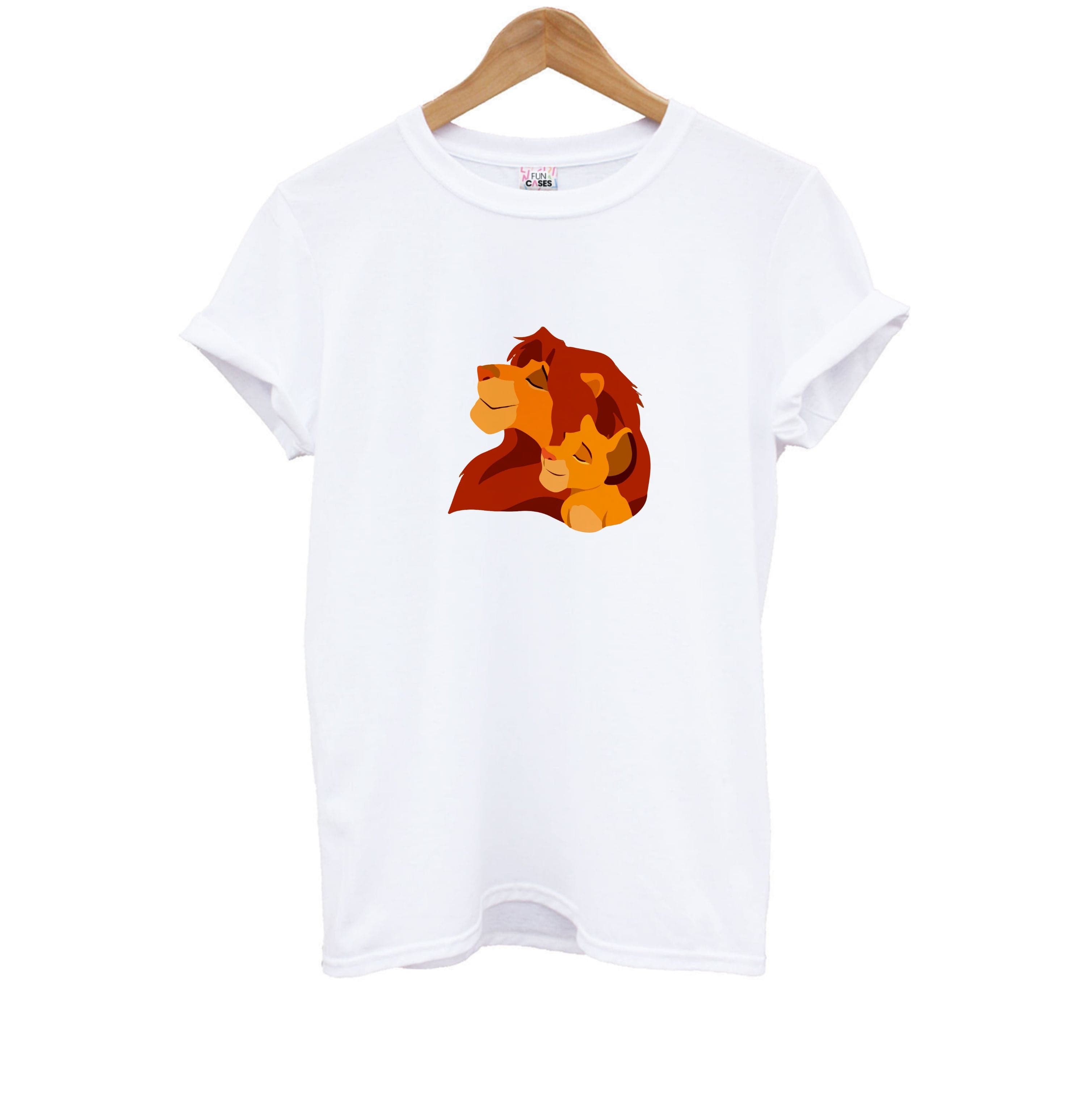 King Lion And Cub Kids T-Shirt