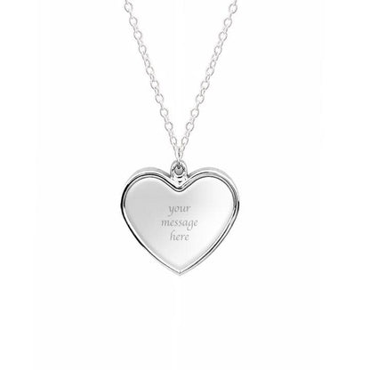 We Thank You For Your Service - Heart TV Necklace