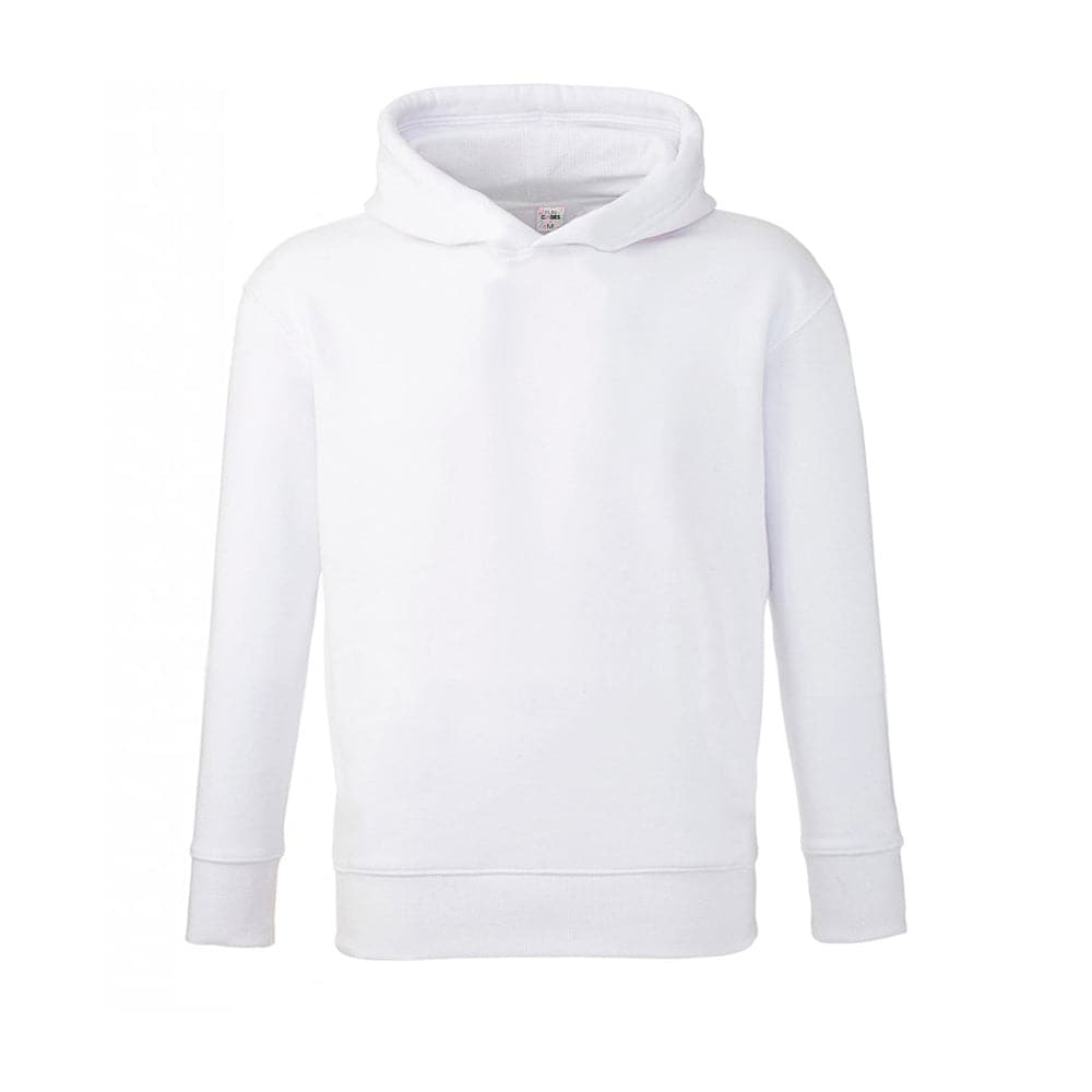 Plain White Kids Hoodie