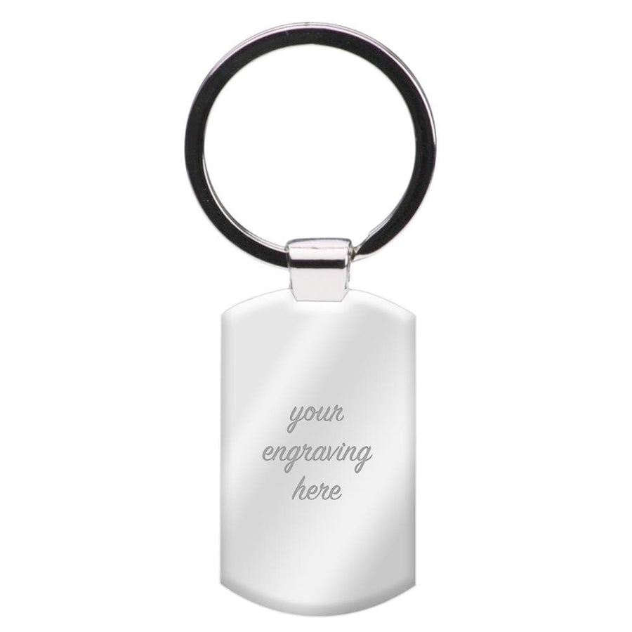 I Wish I Could Help But I Don't Want To - Friends Luxury Keyring