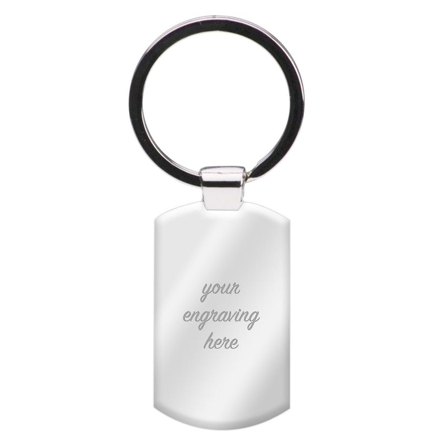 Black I'll Be There For You - Friends Luxury Keyring