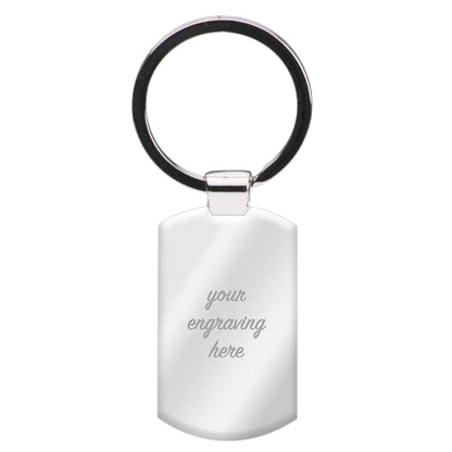 White Dragon Luxury Keyring