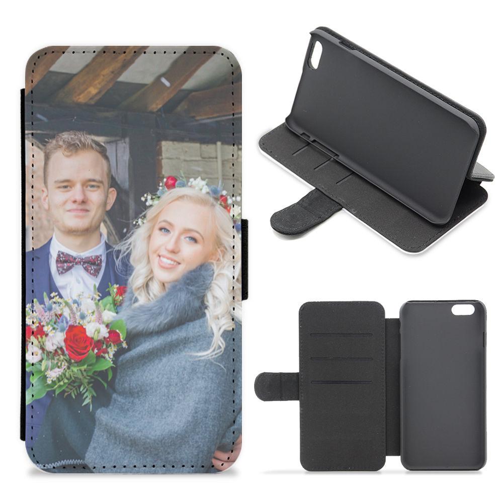 Custom Photo Flip Wallet Phone Case